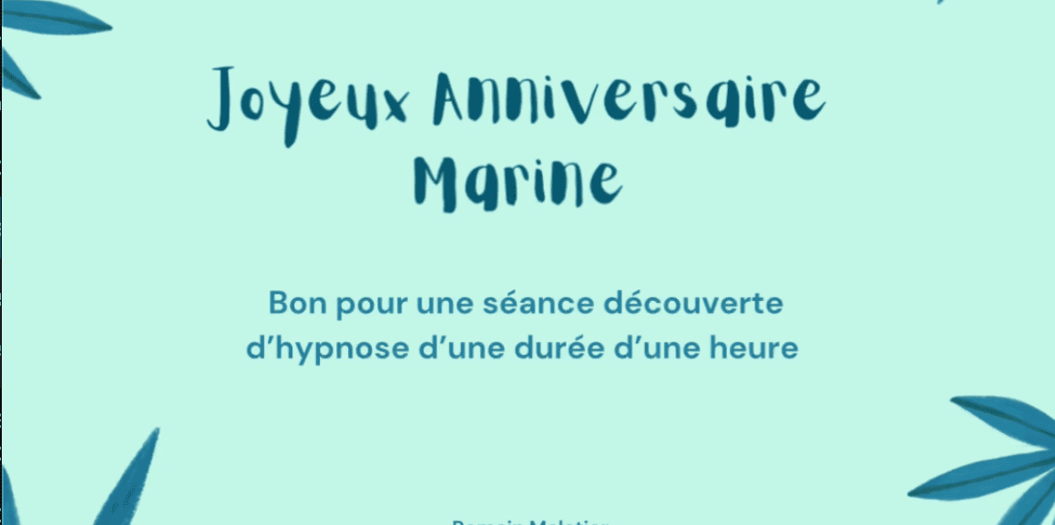 Bon Cadeau Hypnose Bon En Chablais Romain Malatier